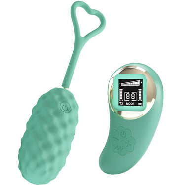 Uovo Vibrante Wireless in Silicone con 10 Modalità di Vibrazione